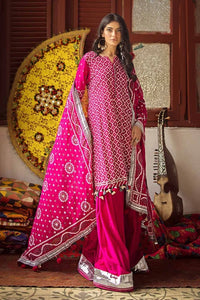 Gul Ahmed 3 Piece Lacquer Printed Lawn Unstitched Suit CL-42008 B