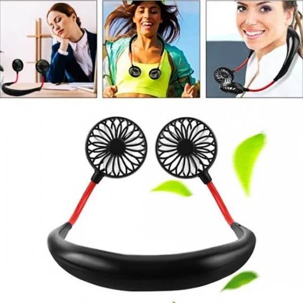 Neck Fan Adjustment Hands-free Hanging Rechargeable Mini