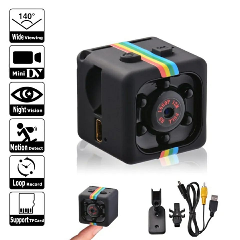 Sq11 Mini Camera Hd 1080p Sensor Night Vision Camcorder Motion