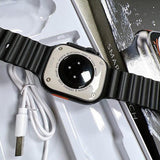 T10 Ultra Full Touch Screen Bluetooth  Wireless Charging Smart Watch