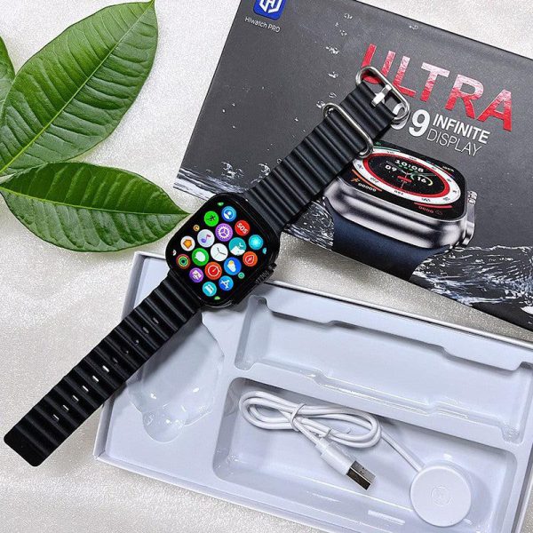 T10 Ultra Full Touch Screen Bluetooth  Wireless Charging Smart Watch
