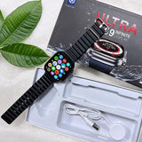 T10 Ultra Full Touch Screen Bluetooth  Wireless Charging Smart Watch