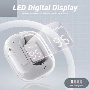 Air 31 Earbuds Wireless Crystal Transparent Body ( Random Color )
