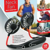 Neck Fan Adjustment Hands-free Hanging Rechargeable Mini