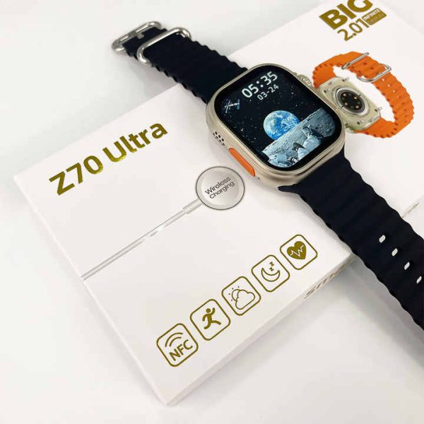 Z70 Ultra Full Touch Screen Series 8 Wireless Charging Smart Watch