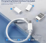 ( 5 In 1 ) Data Cable Set All Solutions In One | Data Cable Set 60w