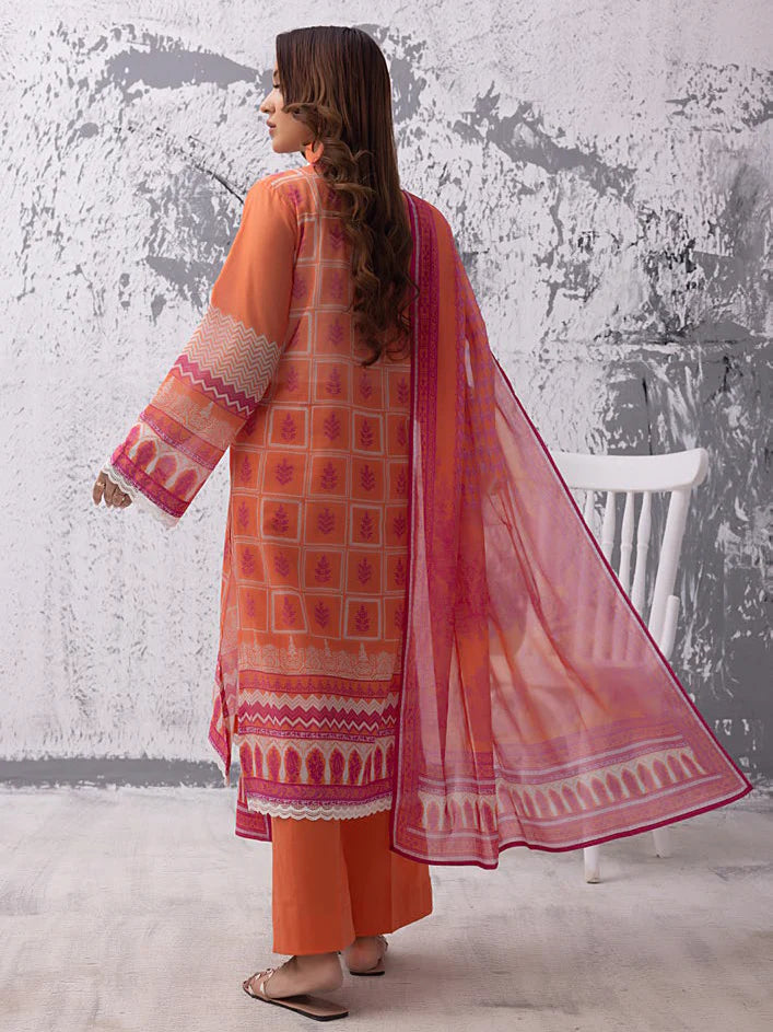 Gul Ahmed Regalia Printed Lawn Unstitched 3Pc Suit RG-32149